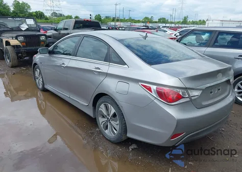2013 Hyundai Sonata Hybrid Limited from USA, damaged, VIN KMHEC4A4XDA079758